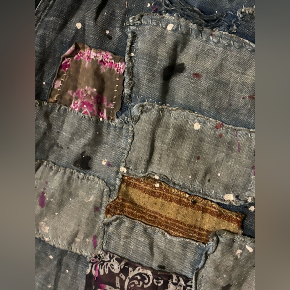 Magnolia Pearl x Free People Dani Patchwork Jeans - Picture 10 of 15